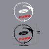 Car Vinyl Film Decal Fuel Tank Cap Stickers Decoration Accessory For Ford ST Fiesta Focus Mk2 3 4 Edition Mondeo Fusion Ecosport