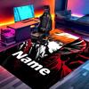 Custom Name Personalized BLEACH Print Carpet, Versatile Home Decor Rug, for Playroom, Apartment, Balcony, Entryway, Hallway Gift