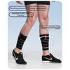 Aolikes 1 Stk. Kniebandagen Fitness Gewichtheben Sport Kniebandagen Kniebeugen Trainingsausrüstung Zubehör für Fitnessstudio