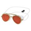 Schwimmbrille für Damen und Herren mit Vollbild-Antibeschlag-Beschichtung, professionelle HD-Schwimmbrille, Unisex, auslaufsicher, verstellbar, Silikon, Surfbrille