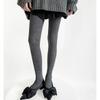 6 Colors Winter Pantyhose Women Fashion Korean Style Wool Catton Warmer Tights Slim Leg Stretch Bottom Thigh Stockings Girls