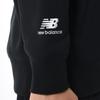 Men's New Balance Sweatshirts Men's Black Stand Collar Moderate Regular