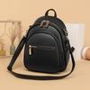 Textured soft leather backpack bag women's new casual fashion versatile travel multi-purpose women's bag