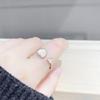 Adjustable Women's Ring Temperament Tide Ring Design Fashion Personality Commuter Style Index Finger Ring Wedding Party Jewelry Elegant Accessories
