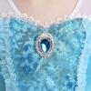 Frozen Princess Elsa Halloween Mesh Dress for Kids