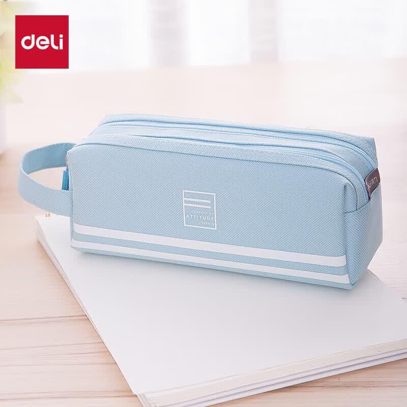 Deli 66772 Large Capacity Multi-layer Pencil Case