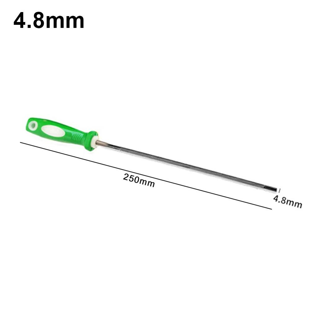 

1Pcs Durable High Carbon Steel Chain Files 4.0/4.8/5.5mm Plastic Handle Saw Sharpener Round Sharpening Tool For Woodwork