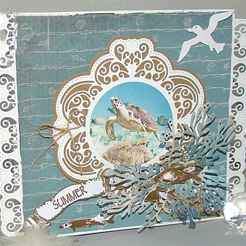 Die Frame Set Metal Border Cutting Dies Decor Diy Scrapbooking Making Embossing Stencil Paper Album