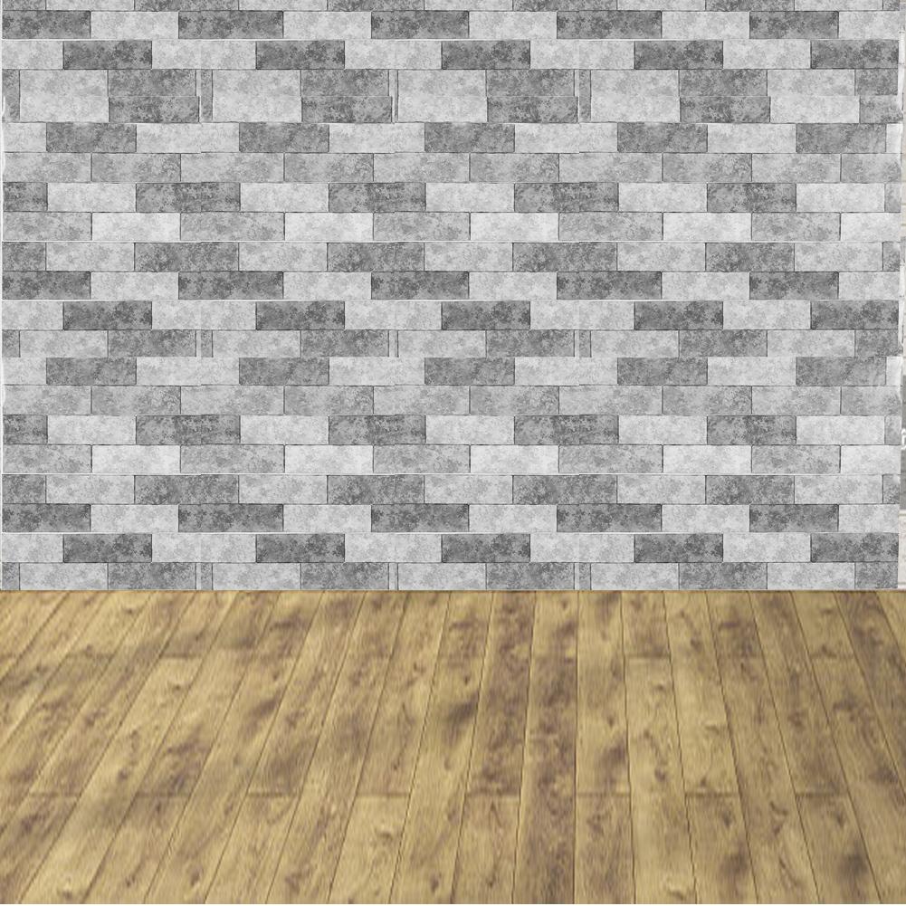 Simulation Brick Grain Pattern Stair Sticker Self Adhesive Wall Decal Floor Sticker  Home Decor