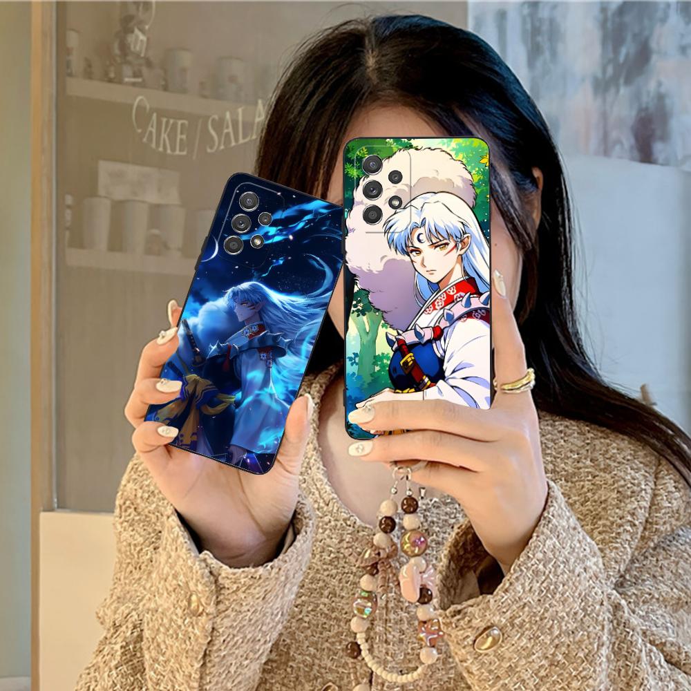Anime Sesshoumaru Mobile Phone Case for Samsung Galaxy A56 55 54 53 52 51 36 35 34 23 16 15 5G Colour Cover Pretty Luxury Cover