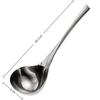 Minimalist Stainless Steel Stainless Steel Spoon Long Handle Thicken Hot Pot Scoops Durable Rice Spoon Kitchen Use