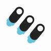 3pcs Metal Lens   Camera Privacy   Sticker Webcam Cover For Smartphone Tablets(Black)