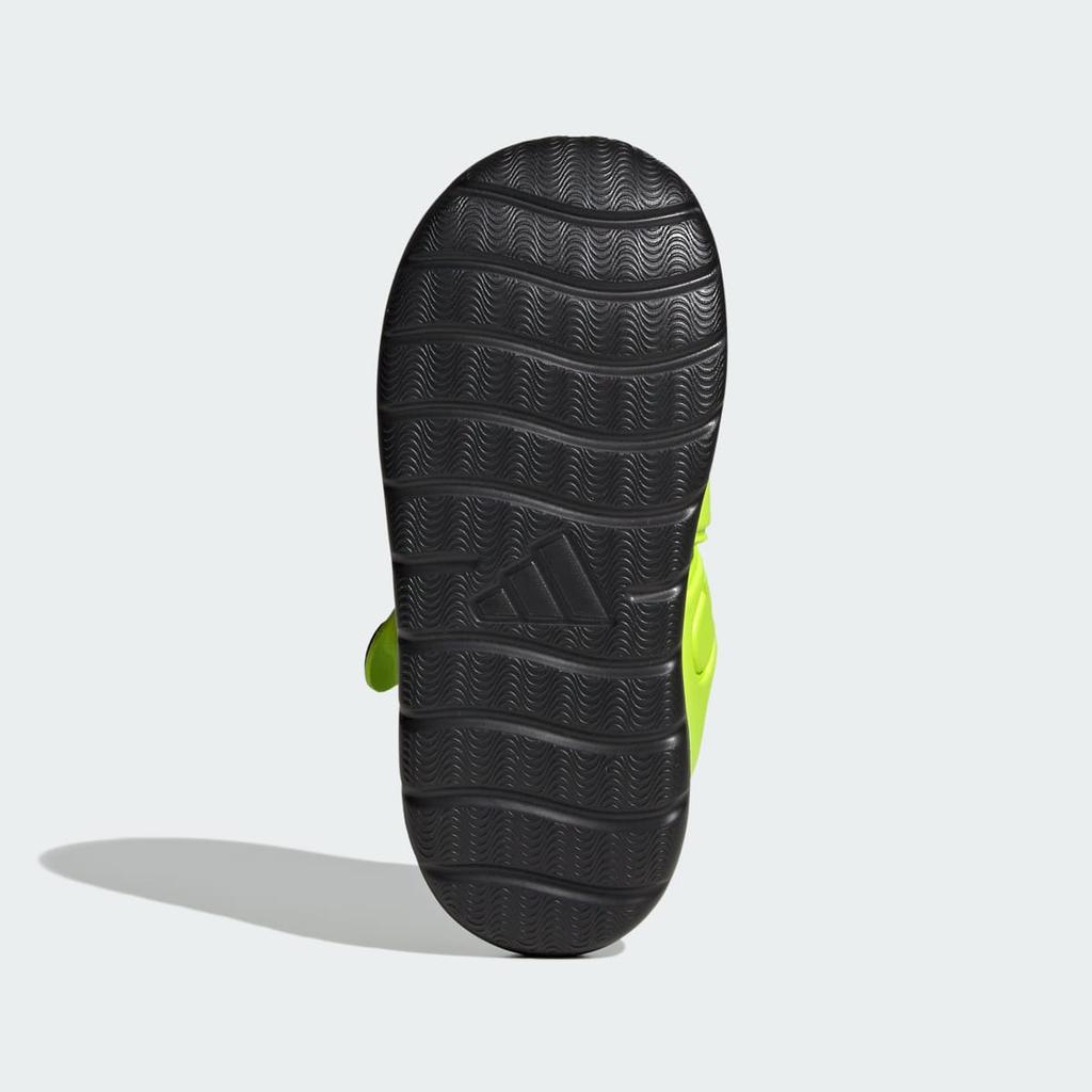 adidas WATER SANDAL 2 SANDALS CHILDREN HQ4994 Kids' Sportswear Sandals Lucid Lemon / Core Black / Core Black