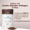 Anvika Slender Collagen Coffee with Marine Collagen Peptides, Garcinia Cambogia & L-Carnitine | Supports Weight Management, Boost Metabolism | Re
