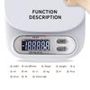 Digital Scale 3kg/0.1g 7kg/1g Precise Kitchen Scale for Baking/Keto/Coffee LCD Display Food Weight Scale Weight Balance Tool