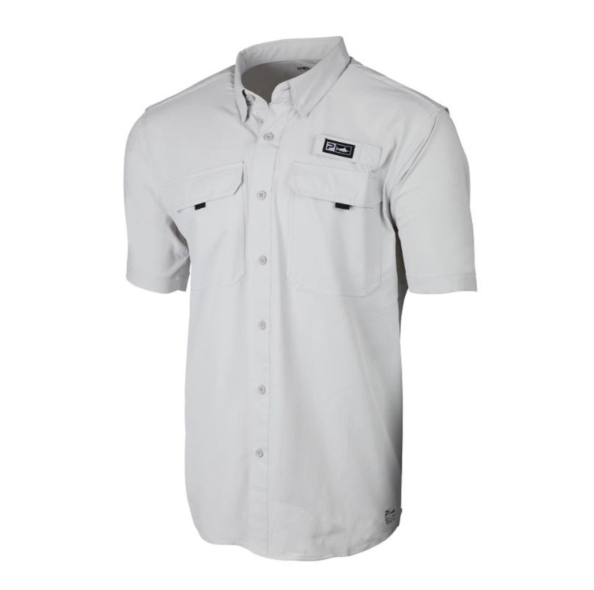 

Pelagic 1016 Fishing Shirt Short Sleeve Keys LGY Size XL (4048)