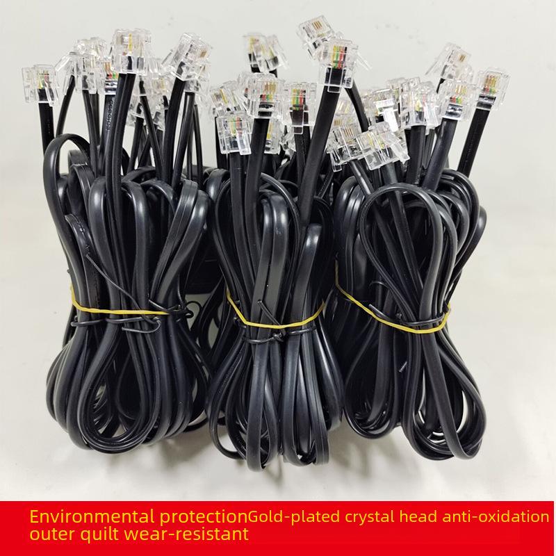 

RJ11 Telephone Extension Line 2 or 4 Core, 6P2C/6P4C Connection Cable 6P2C 2-core