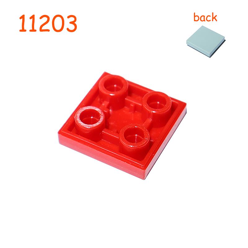 11203 Size 2x2 Reverse Light Panel Building Blocks Moc 2*2 Bricks Assemble Particles Smooth DIY Educational Creative Toy for Kid