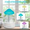 7-Color Rain Cloud Humidifier with Aromatherapy Function Essential Oil Compatible Rechargeable Auto Shut-Off Remote Control