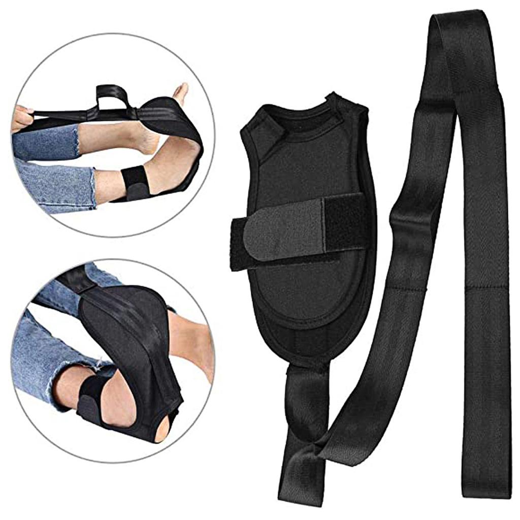 Sangle d'étirement à 10 boucles, ceinture extensible pour les jambes de Yoga, bandes de résistance pour thérapie physique, pour Fitness, Pilates, danse et gymnastique  18