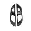 Carbon Style Door Lock Switch Button Panel Cover Trims for Chevrolet Corvette C8