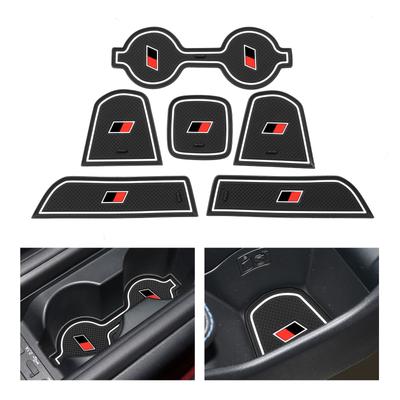 Für Toyota GR86 Subaru BRZ 2021 - 2023 Anti-Rutsch Gate Slot Becherhalter Matte Anti-Rutsch Türrillenpolster Autoinnenraumzubehör