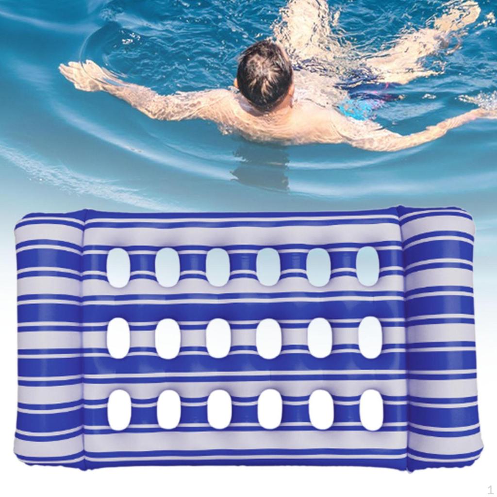 Inflatable Pool Float Raft PVC Portable Bed for Party Toy Beach Summer