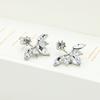 A two-wear rear-hanging stud earring horse eye blossom rich daisy earrings for women