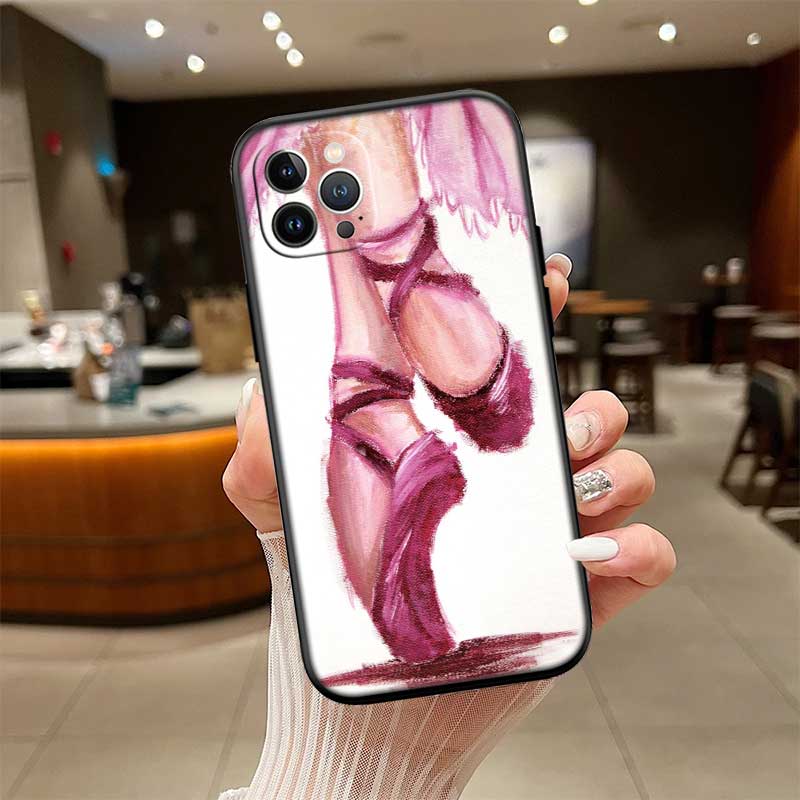 UP12 Ballet Pointe Shoes Ballerina Shell Phone Case for Xiaomi Poco C40 C50 C51 C55 C65 C71 C75 F3 F5 F6 F7 M2 M3 Pro Ultra