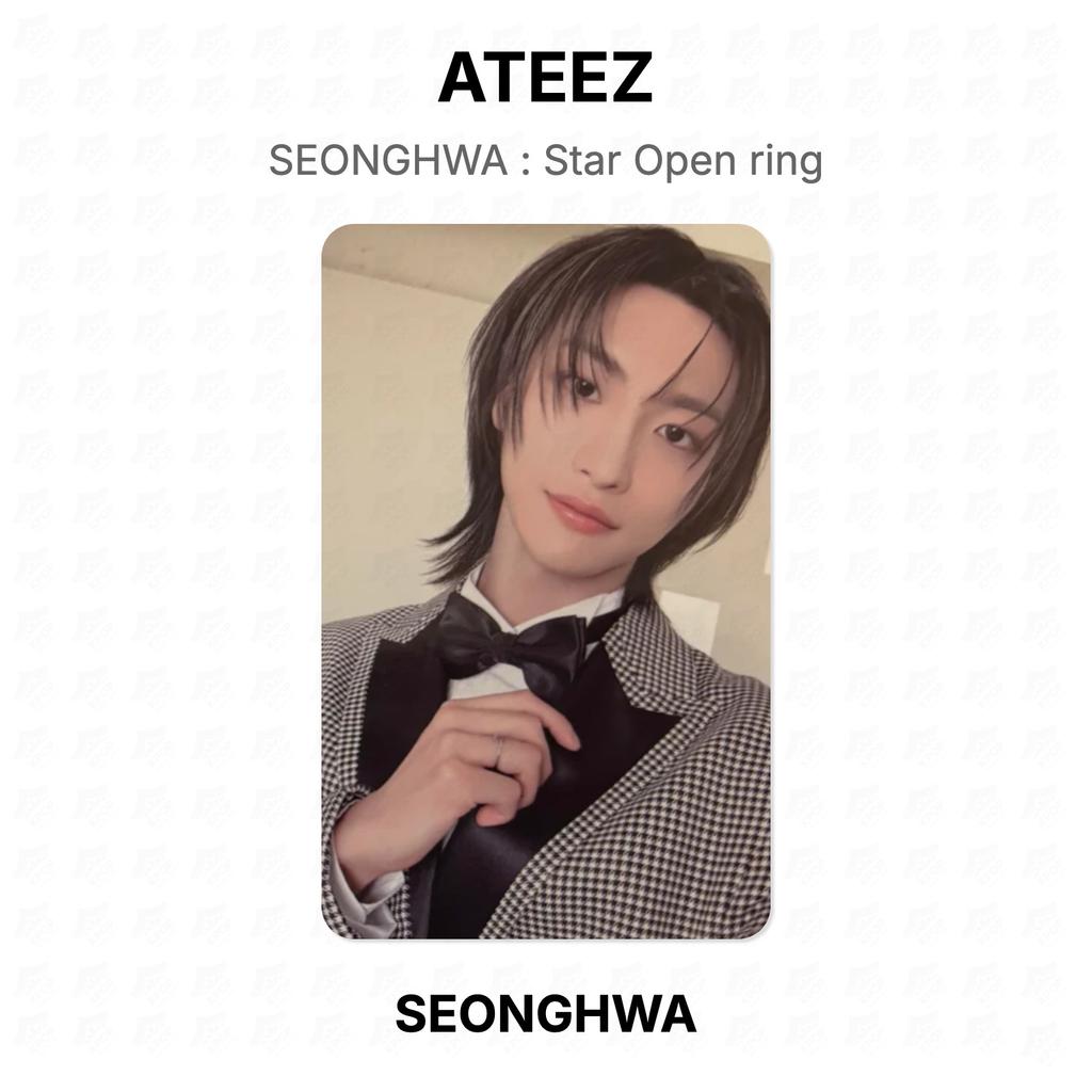 ATEEZ SEONGHWA : Star Open Ring Official Photocard