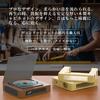 Thinkya Portable CD Player with Bluetooth Receiver Retro Wooden 2600mAh Rechargeable Tabletop Cable Remote Noise Dustproof Perfect for Music Stress