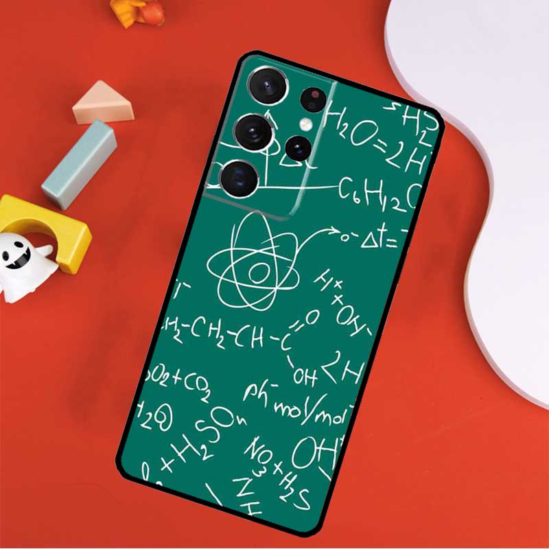 Biology and Chemistry Phone Case For Samsung Galaxy S25 Ultra S9 S10 S20 FE S21 S22 S23 S24 Plus S24 Ultra Cover