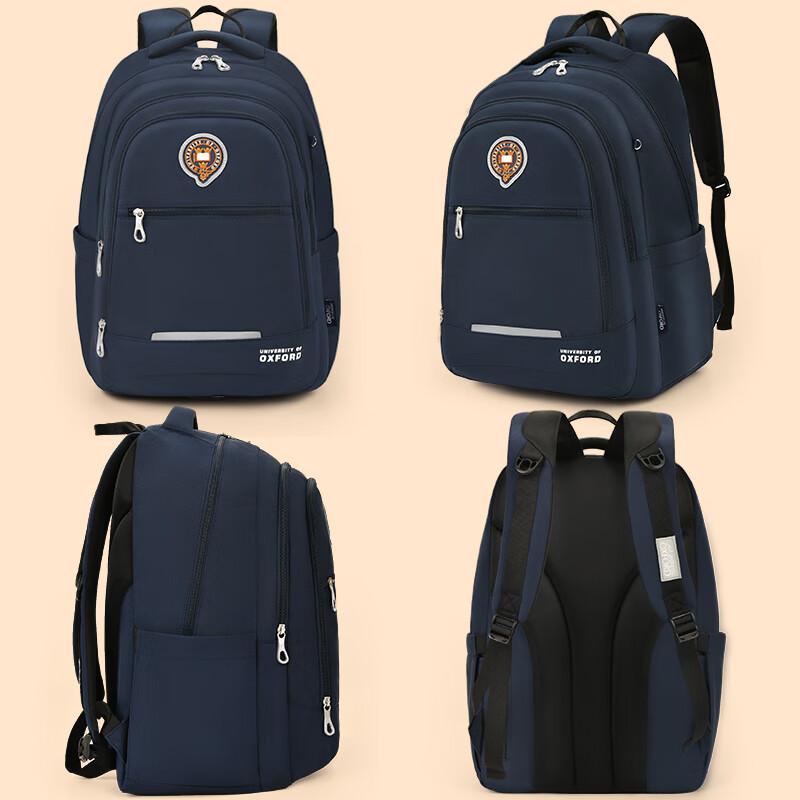 UNIVERSITY OF OXFORD Backpack for Middle School Boys, High School Students Backpack with Large Capacity,