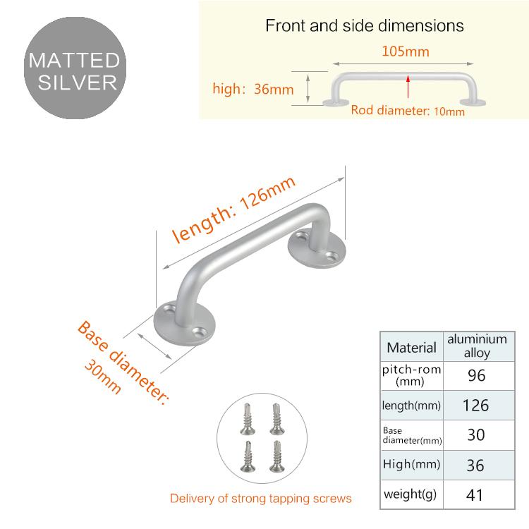 Sliding Door Handles Modern Kitchen Cabinet Handle Barn Door Pulls Furniture Drawer Handle With Screw Sliding Closet Door Handle