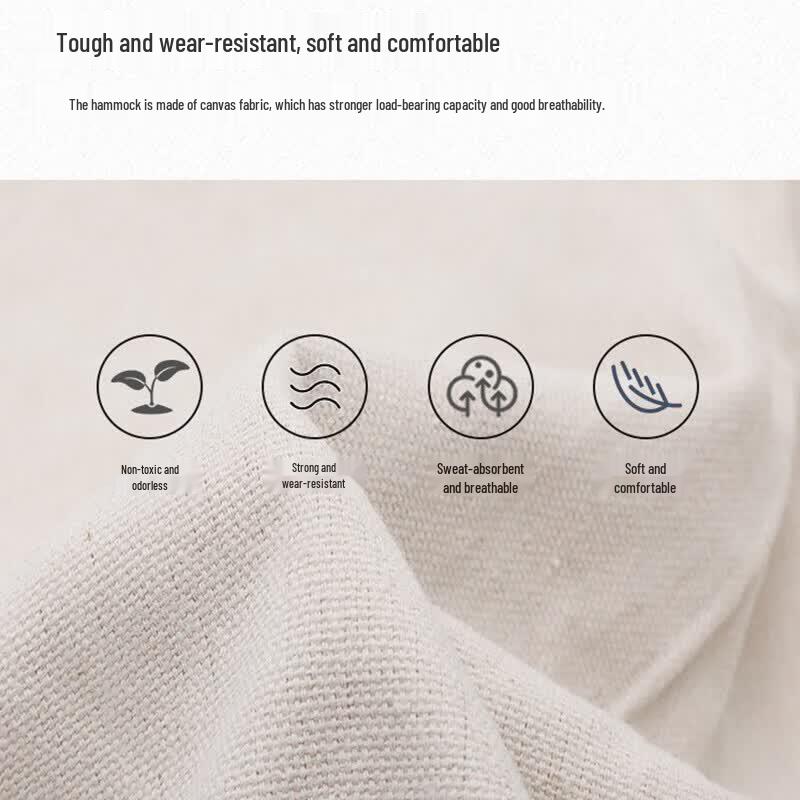 HLY Cloud Rest Canvas Double Hammock