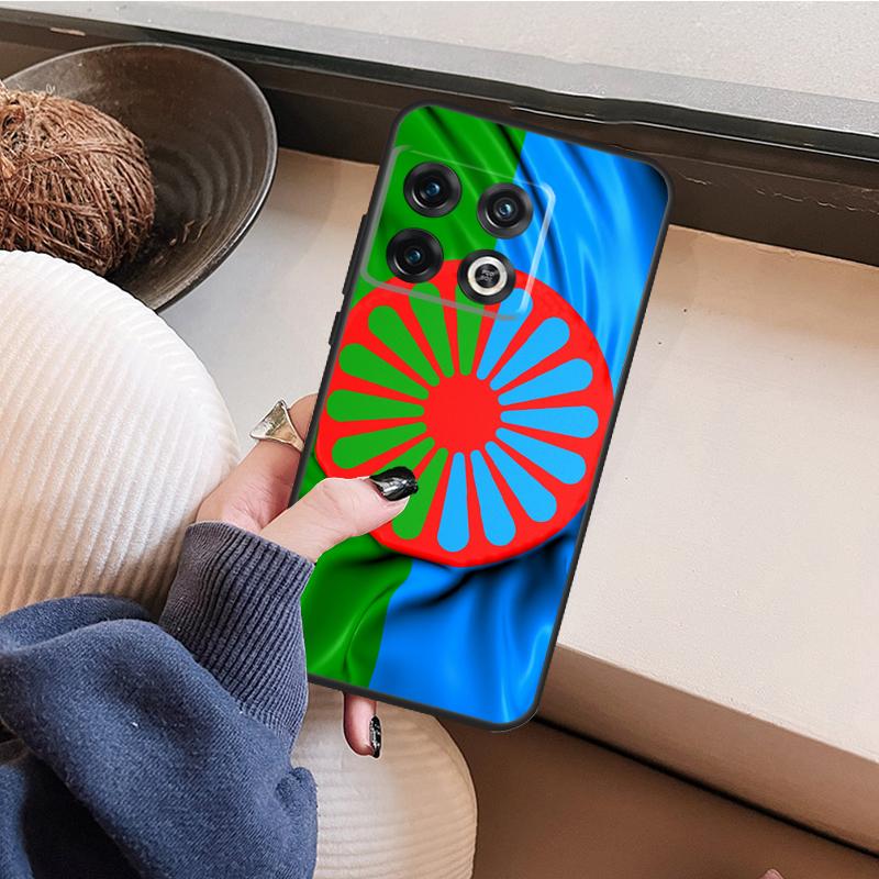 Gypsy Romani Roma Flag Case For OnePlus 15 R 13 R 12R 10R 8T 10T 13T 12 11 10 Pro Nord 5 CE 4 3 2 Lite N20 N30 Cover