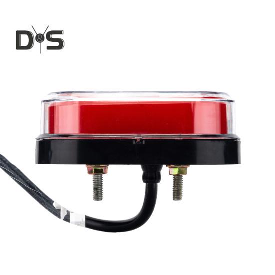 2Pcs LED Trailer Rear Lights Kit Super Bright High Lumens Universal Simple Installation Brake Lights Trailer Truck Taillight