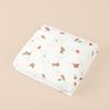 Newborn Double-Layer Bamboo Cotton Muslin Swaddle & Breathable Bath Towel