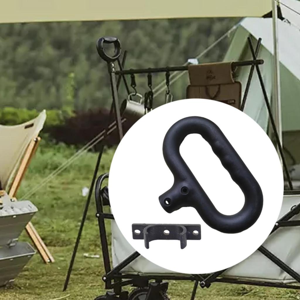 Garden Cart Handle Replacement for Folding Wagon Accessory 16.5x12cm/6.5x4.6inch