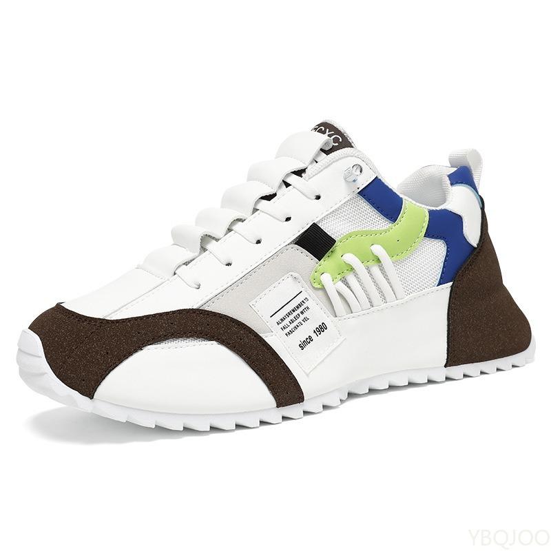 Fashion Fashionable New Large Size Men's Sports Shoes Comfortable Breathable Lace-up Casual Shoes Round Toe Sole Shoes Sneakers