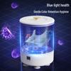 Compact Fully Automatic Washer-Dryer Combo with Blue Light Sterilization, Hand Wash Simulation for Underwear, Panties, and Socks, Large Capacity