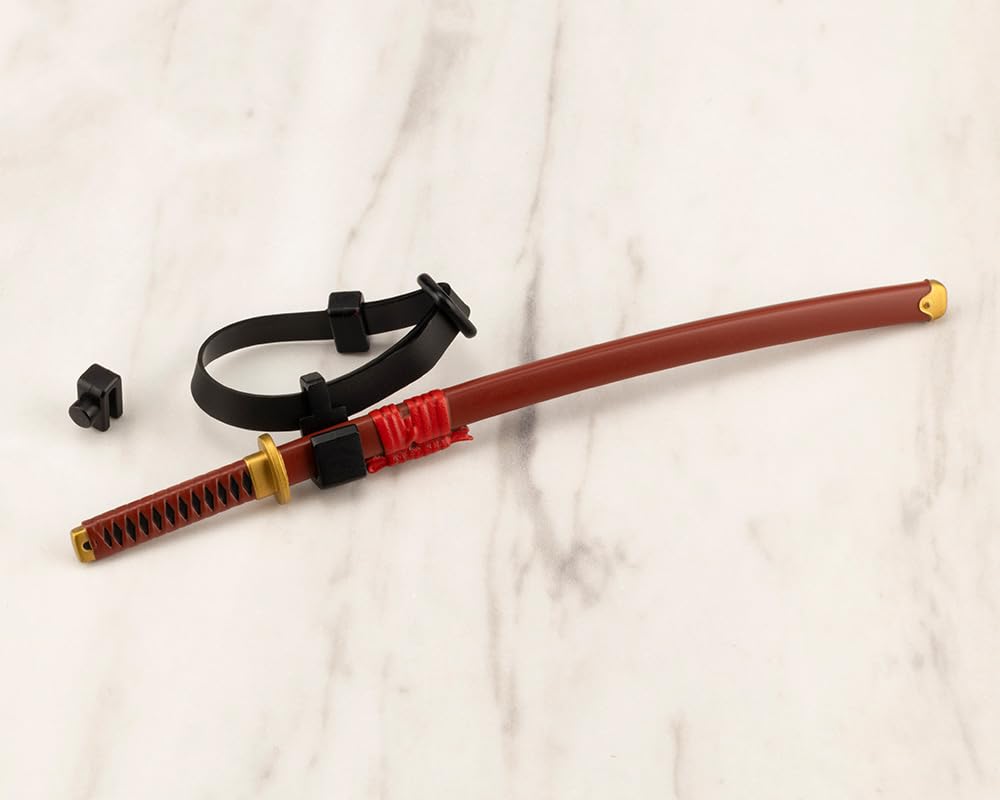 Kotobukiya M.S.G Modeling Support Goods Weapon Unit 56 Japanese Sword 2 [Black Sword] Total Length Approx. 100mm Non-scale Plastic Model