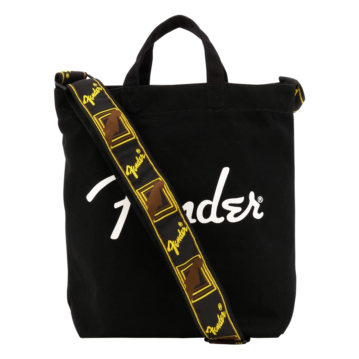 

Tote Bag Canvas A4 2WAY Shoulder Bag Black [Fender] 950-6000 [01]