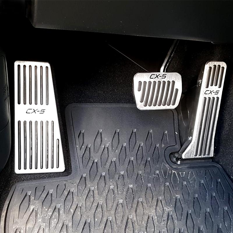 Pentru Mazda CX-5 CX5 KE KF 2012-2016 2017 2018 2019 2020 2021 2022 2023 2024 Pedale de frână de accelerație pentru mașină Tampă de acoperire pentru pedală de sprijin pentru picioare