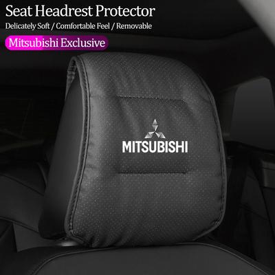 1 pièce Housse de protection pour appui-tête de siège de voiture Oreiller automatique Pour Space Delica Ralliart Ex Mirage Jinxuan Galant Attrage Xpander