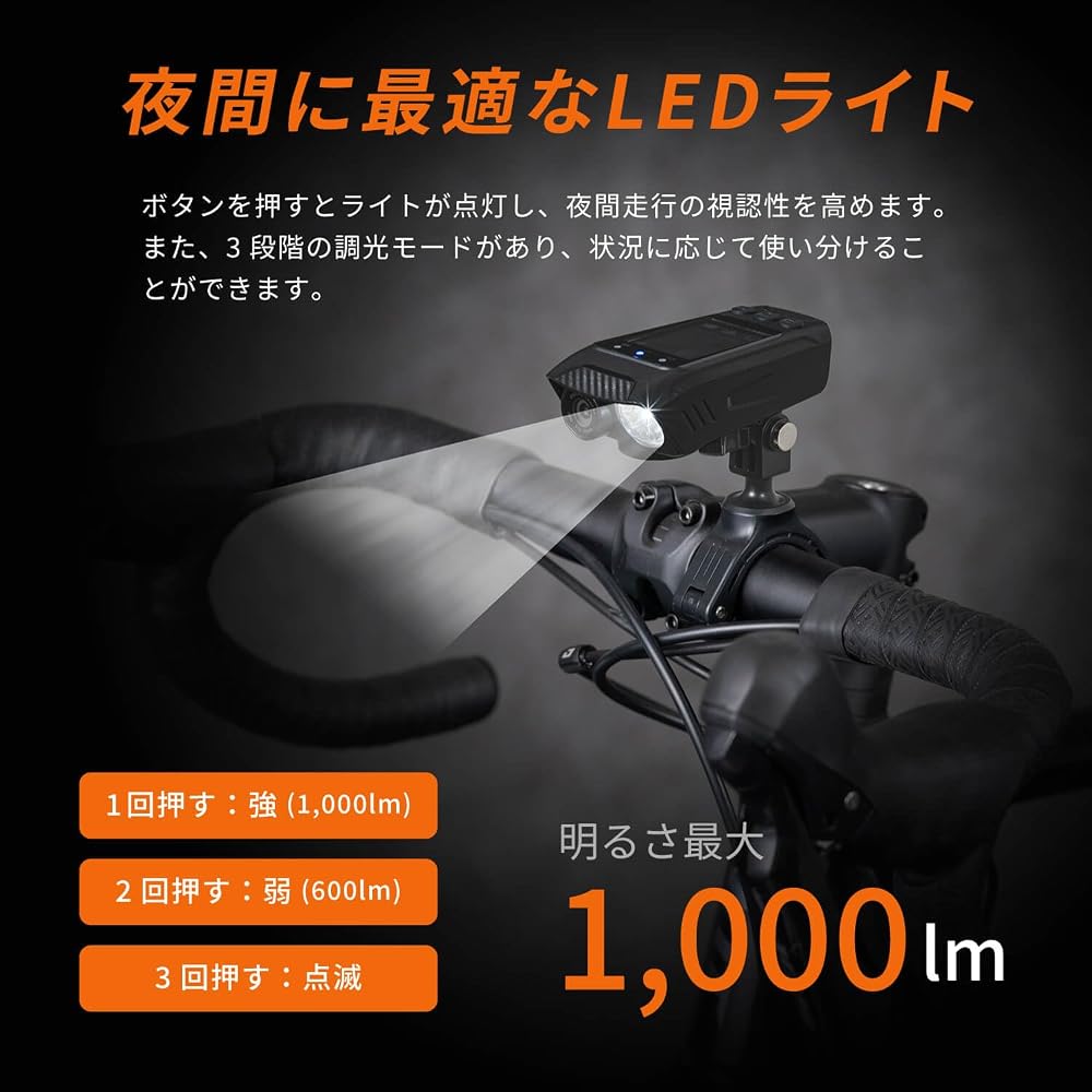 Seiwa RAY19 4K Action Camera with Monitor 60fps IPX4 Waterproof Loop Recording Black