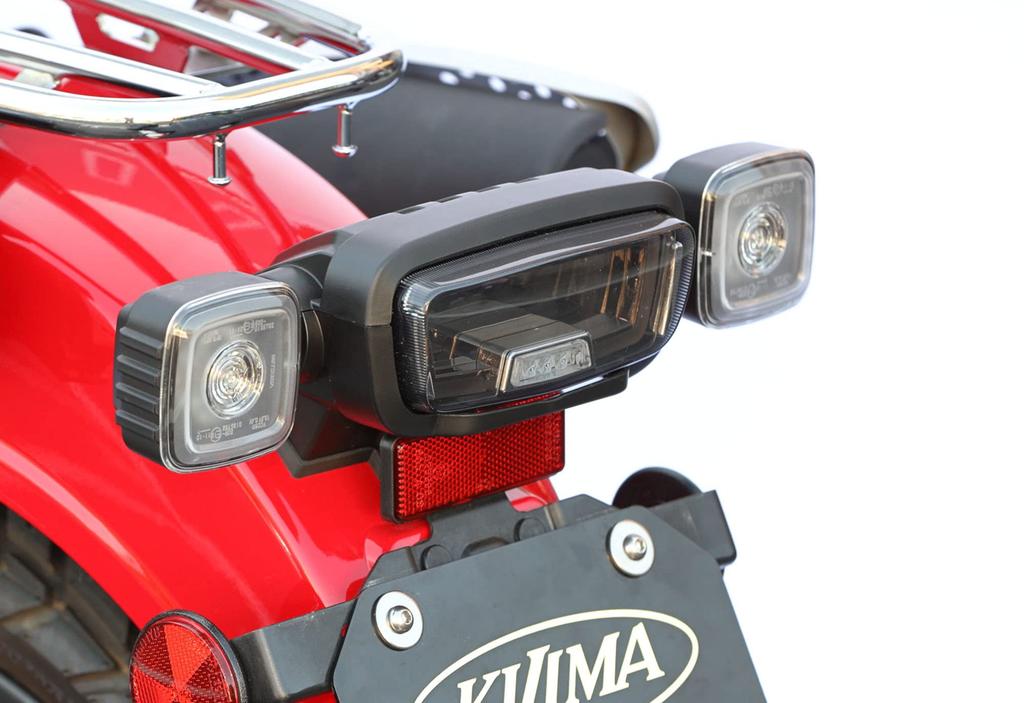 Kijima Hunter Cub CT125 Motorcycle Parts Tail Light LED Tail Lamp Unit with Smoked Lens (JA55/JA65) 217-7020