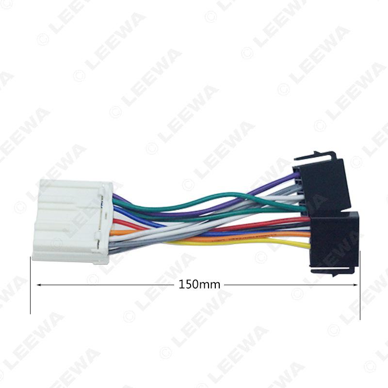 Mitsubishi ISO Wiring Harness Double-Head Plug for Non-destructive Car Radio Modification