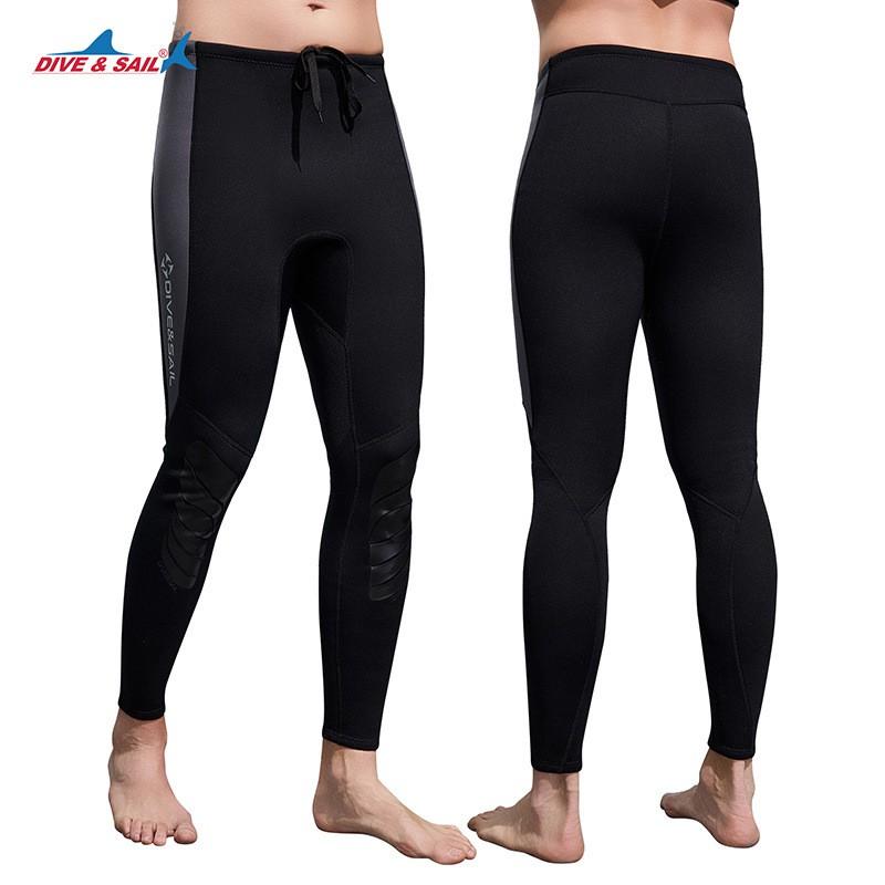 3MM Diving Pants Men's Split Thick Thermal Women's Snorkeling Surfing Sailing Swimming