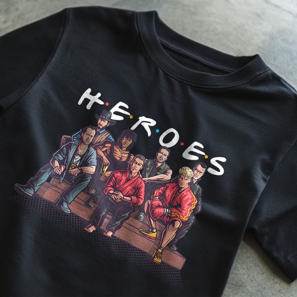 Heroes Action Movie T Shirt